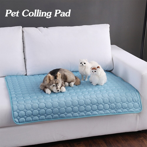 525382927941.jpg Pet Dog Cat Ice Silk Cold Nest Pad For Cooling In Summer - Image 5
