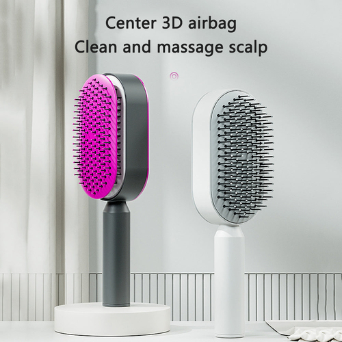 9994b532-699c-42d4-9b91-fd64436f46c1.jpg Self Cleaning Hair Brush For Women One-key Cleaning Hair Loss Airbag - Image 4