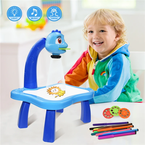 S0209286a8ea840ec9f45062b0099f979A.webp Led Projector Art Drawing Table for Kids Painting Board Desk Arts - Image 2