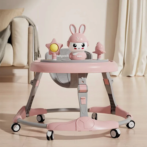 S035ec8428236492f9b6458a9e8626c607.webp 7-speed Adjustable Music Multifunctional Anti Rollover Foldable Walker - Image 6