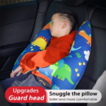 1 Set Cute Kid and Adult Car Sleeping Neck Head Support H-Shape Travel