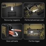 Cada 979Pcs City Technical Police Military Weapon AWM Sniper Rifle - Image 6