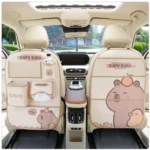 1PC Anti-Child-Kick Pad Car Seat Back Cover Protector for Kids Cartoon