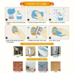 1pc/2pcs Reusable Static Cling Christmas Window Stickers Golden Bells - Image 5