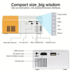 2025 Smart Projector 1000 Lumens, WiFi 6 Bluetooth 5.3, Android 12 - Image 3
