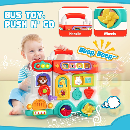 S55251717c4f848d89d19a9862d533b48O-1.webp Busy Board Montessori Toys for Toddler Aged 2-3 Years, Educational - Image 3