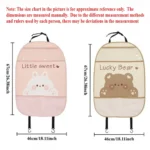 1PC Car Seat Back Cover Protector for Kids Cartoon Auto Anti Kick Mat - Image 6