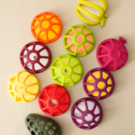 Color Kids New 1PCS Baby Silcone Teether Toys Vegetable Fruit Shape - Image 3