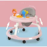 Foldable Baby Walker with Adjustable Heights Activity Center with Easy - Image 5