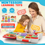 Busy Board Montessori Toys for Toddler Aged 2-3 Years, Educational - Image 2