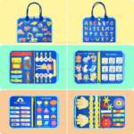 Toddler Busy Board for Montessori Sensory Toys Early Education - Image 3