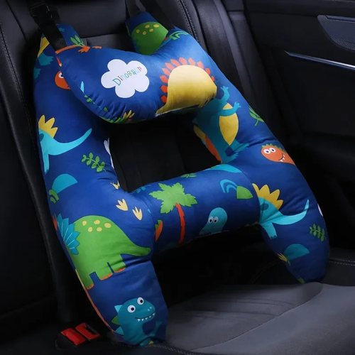 Sc73980f9aacf49eb835990bedcf57945r.webp 1 Set Cute Kid and Adult Car Sleeping Neck Head Support H-Shape Travel - Image 2