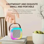 XIKCU Portable Karaoke Bluetooth 5.3 Speaker Machine PA System with 2 - Image 2