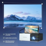 2025 Smart Projector 1000 Lumens, WiFi 6 Bluetooth 5.3, Android 12 - Image 6