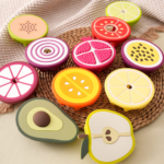 Color Kids New 1PCS Baby Silcone Teether Toys Vegetable Fruit Shape