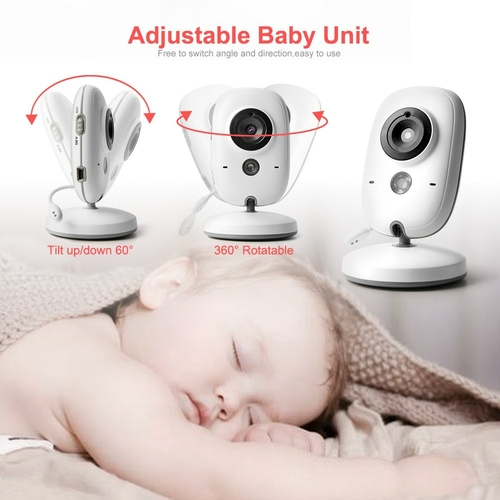 VB603-Video-Baby-Monitor-2-4G-Wireless-With-3-2-Inches-LCD-2-Way-Audio-Talk-2.jpg VB603 Video Baby Monitor 2.4G Wireless With 3.2 Inches LCD 2 Way Audio - Image 3