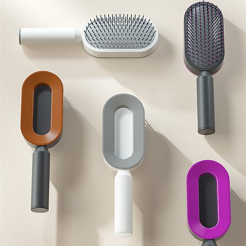 a7b3f210-a677-4f12-8e42-ad323e590948.jpg Self Cleaning Hair Brush For Women One-key Cleaning Hair Loss Airbag - Image 2