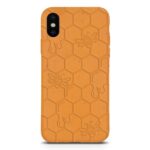 Honey Bee -  Biodegradable phone case - Yellow, Orange and Black - Image 13