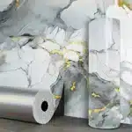 Waterproof Moisture Proof Wall Sticker Self Adhesive Wallpaper Home Decor Essential Suitable for Bathroom Living room Kitchen - Image 3