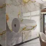 Waterproof Moisture Proof Wall Sticker Self Adhesive Wallpaper Home Decor Essential Suitable for Bathroom Living room Kitchen