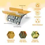 3 Sizes(S,M,L) Organic Beeswax Wraps Sustainable Fresh Keeping Food Wrap, Xl Baker Bag,Wax Paper, Beeswax Reusable Food Wrap - Image 3