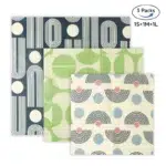 3 Sizes(S,M,L) Organic Beeswax Wraps Sustainable Fresh Keeping Food Wrap, Xl Baker Bag,Wax Paper, Beeswax Reusable Food Wrap - Image 7