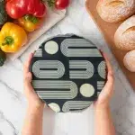 3 Sizes(S,M,L) Organic Beeswax Wraps Sustainable Fresh Keeping Food Wrap, Xl Baker Bag,Wax Paper, Beeswax Reusable Food Wrap - Image 2