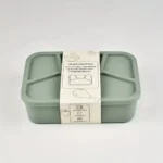 Eco-Friendly Silicone Lunch Box with 4 Compartments – Leakproof, Food-Grade, BPA-Free (For Kids & Adults) - Image 9