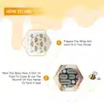 3 Sizes(S,M,L) Organic Beeswax Wraps Sustainable Fresh Keeping Food Wrap, Xl Baker Bag,Wax Paper, Beeswax Reusable Food Wrap - Image 4