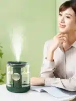 1L Large Capacity Rechargeable Air Humidifier 2000mAh Battery Aroma Essential Oil Diffuser USB Mist Maker LED Light Home Portable - Image 7
