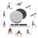 2pcs Gliding Discs Slider Portable Fitness Disc Indoor Yoga Exercise Men Abdominal Core Muscle Training Gym Sports Equipment - Image 3
