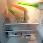 Reusable PEVA Food Storage Bags – Leakproof Stand-Up Freezer Bags (Sandwich, Snack & Quart Sizes, BPA-Free) - Image 5