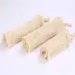 Reusable Organic Cotton Mesh Produce Bags | Eco-Friendly Vegetable Fruit and Shopping Storage Bags | Biodegradable Washable Bag in XS S M L Sizes for Women - Image 5