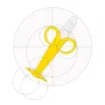 Baby Silicone Training Toothbrush BPA Free Banana Shape Safe Toddle Teether Chew Toys Teething Ring Gift Infant Baby Chewing - Image 4