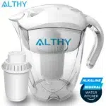 3.5L Mineral Alkaline Water Pitcher Filter 400L Long Life Filters Alkalizer Purifier Filtration System pH ORP Ion Exchange Resin Activated Carbon
