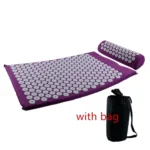 Non-Slip Massager Cushion acupressure Massage Yoga Mat Sets Spike Fitness Pilates Relieve Stress Back Pain Applicator kuznetsov - Image 7
