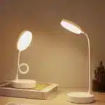 Flexible LED Desk Lamp with 3-Level Dimmer | USB Powered Eye-Care Reading Light | 3 Colour Temperatures Warm White and Cool White | Study Bedroom and Home Office Lamp - Image 4