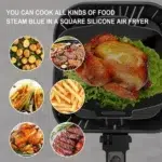2Pcs Air Fryer Silicone Liner for Ninja Dual Air Fryer Accessories Reusable Baking Pan Basket Oven Pot Liner Kitchen Accessories - Image 4