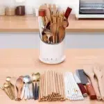1pc Cutlery Storage Holder Plastic Drainer Drain Containers Drying Rack Tableware Table Knife Spoon Fork Container Kitchen Tool - Image 4