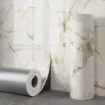 1 Roll Marble Thick Foam Imitation Tile Self-Adhesive Wallpaper Bedroom Living Room Decoration Bathroom Waterproof Wall Sticker - Image 2