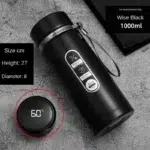 800ML-1L Stainless Steel Thermos Bottle 304 Tea Bottle Car Vacuum Bottle with LED Temperature Display Portable Drinking Cup - Image 12