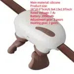 Neck Shoulder Massager Deep Tissue Shiatsu Back Cervical Massage Machine Bionic Electric Heated Fatigue Relief Relax Muscles - Image 7