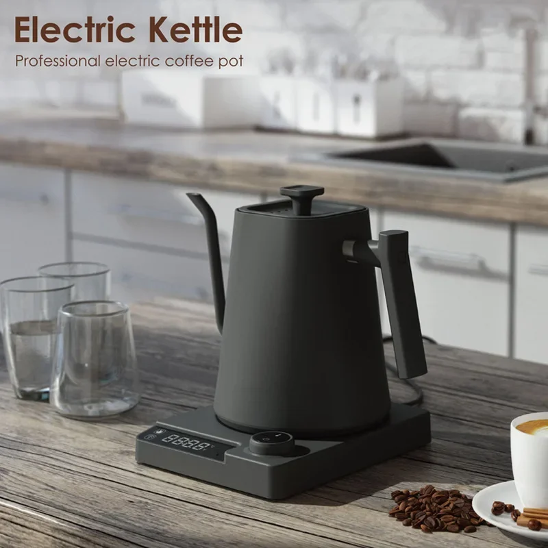 S1016781a0c7c458f8e139b9a6b929744x.webp 1200W Gooseneck Electric Kettle with Temperature Control Electric Kettle for Coffee and Tea Kettle Coffee Pot 110v/220v - Image 1