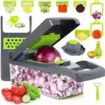 Multifunctional Vegetable Chopper Handle Food Grate Food Chopper Vegetable Slicer Dicer Cut 14/16 in 1 Kitchen Items Cocina