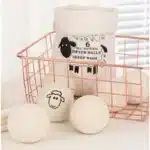 6pcs Eco-Friendly Wool Dryer Balls - Natural Fabric Softener, Reduce Static & Shorten Drying Time- Chemical-Free