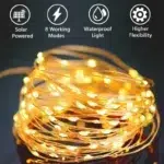 7M/12M/22M/32M LED Solar String Fairy Lights Outdoor Path Garlands Lamp Patio Waterproof Christmas Wedding Garden Street Lights - Image 2