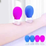 2/4 Pieces Facial Cupping Set Eye Face Vacuum Massage Anti Cellulite Cup Silicone Cupping Cups Massage Therapy Lift Glowing Skin - Image 5