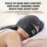 Fone Bluetooth Earphones Sports Sleeping Headband Elastic Wireless Headphones Music Eye Mask Wireless Bluetooth Headset Headband - Image 3