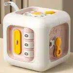 6 in 1 Montessori Educational Toys Sensory Busy Board Baby Practice Skills Drawer Cube Fidget Educational Toys for Girl Boy - Image 7