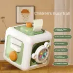 6 in 1 Montessori Educational Toys Sensory Busy Board Baby Practice Skills Drawer Cube Fidget Educational Toys for Girl Boy - Image 11